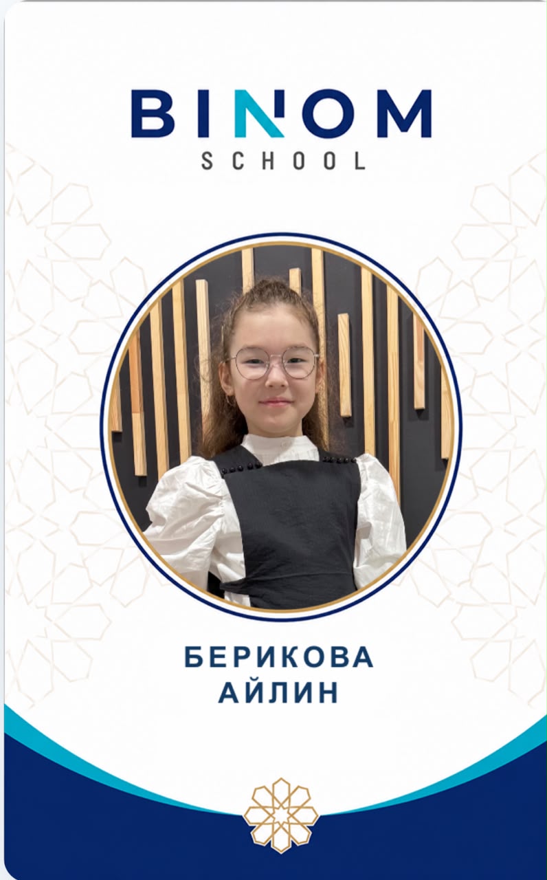 Школьная карта доступа BINOM